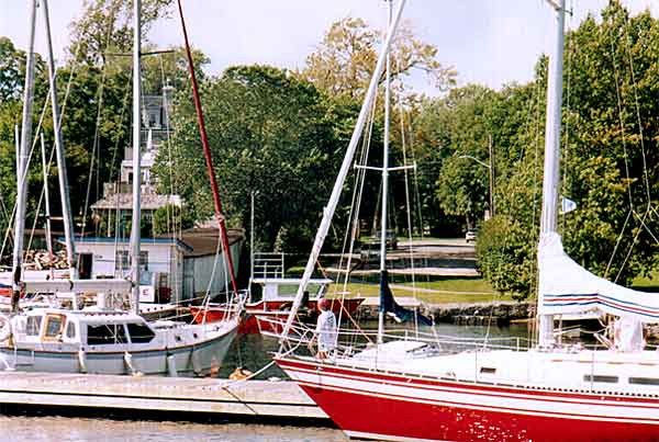 Right on the water